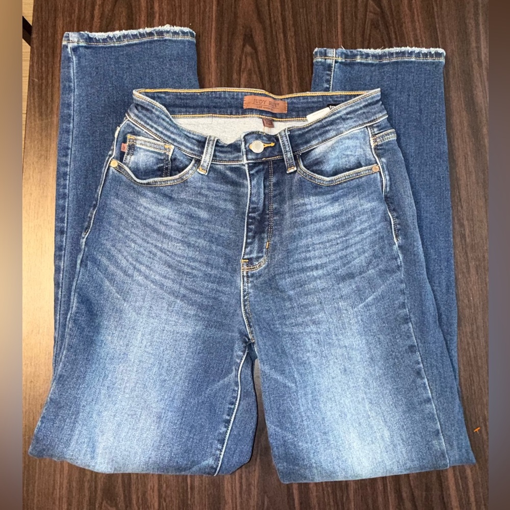 Judy Blue Classic Blue Straight Leg Women's Jeans